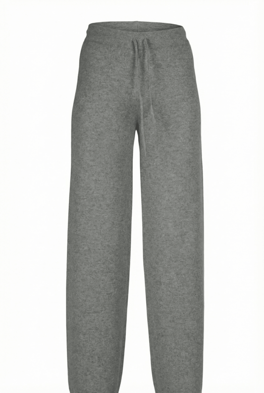 Aurea Cashmere Straight Pants - Blue Sky Cashmere