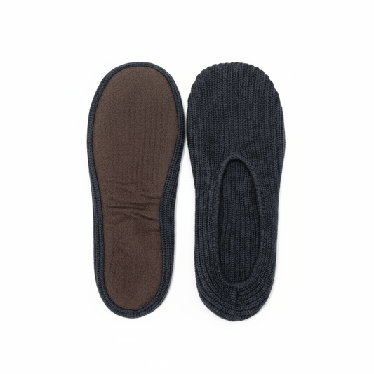Cashmere Slip On's - Blue Sky Cashmere