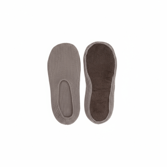 Cashmere Slip On's - Blue Sky Cashmere