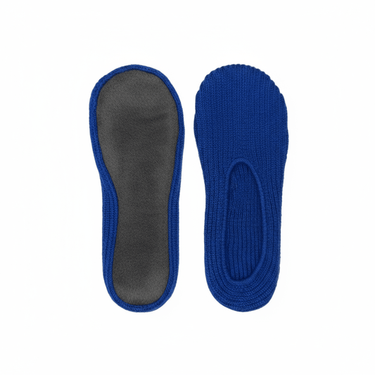 Cashmere Slip On's - Blue Sky Cashmere