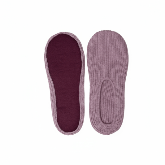 Cashmere Slip On's - Blue Sky Cashmere