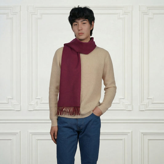 Classic Cashmere Scarf - Blue Sky Cashmere