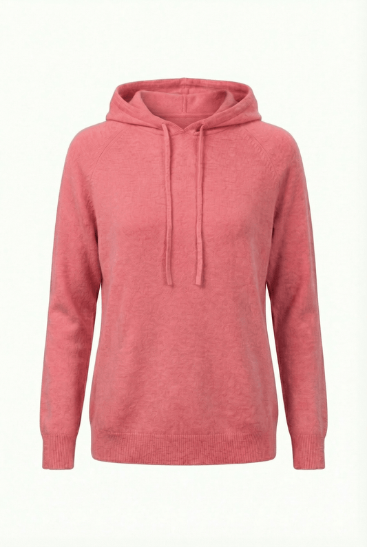 Sofia Cashmere Lounge Hoodie - Blue Sky Cashmere