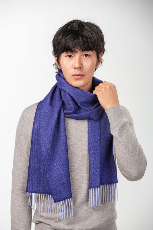 Fringed Cashmere Scarf
