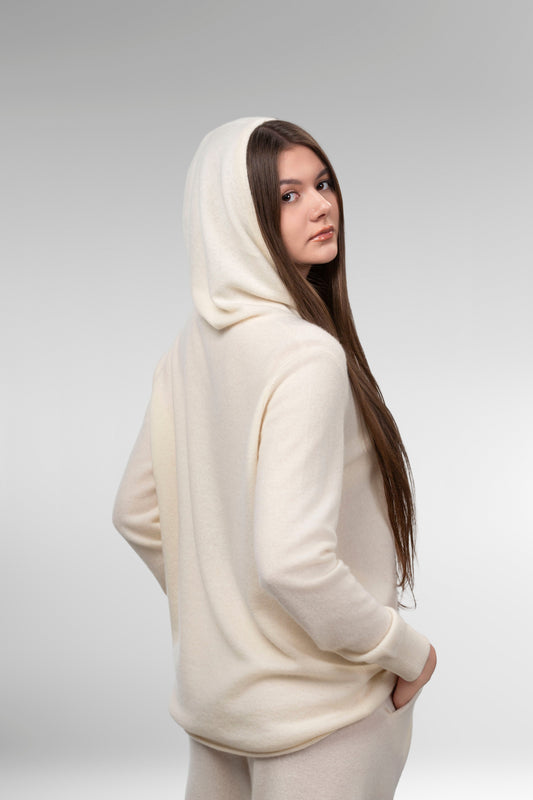 Sofia Cashmere Lounge Hoodie