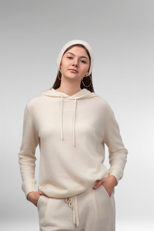Sofia Cashmere Lounge Hoodie