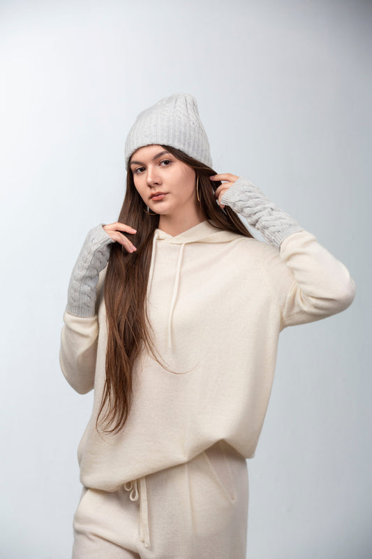 Cashmere Fingerless Mittens