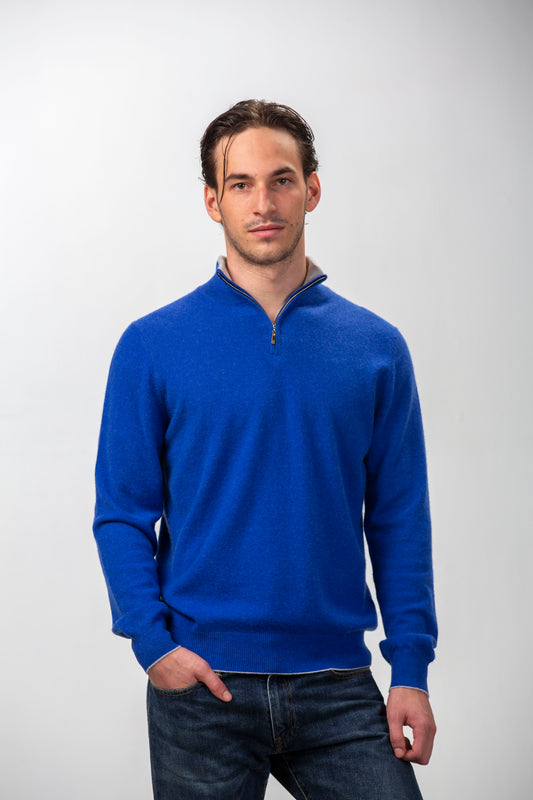 Hugo Half-Zip Cashmere Sweater