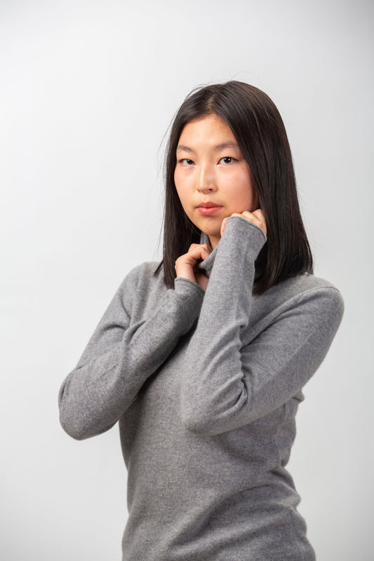 Everyday Bodycon Cashmere Turtleneck