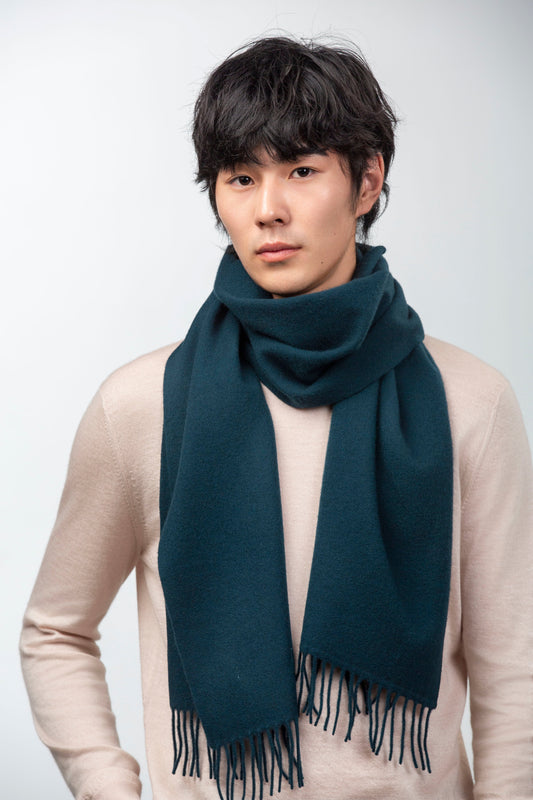 Cashmere Fringed Scarf