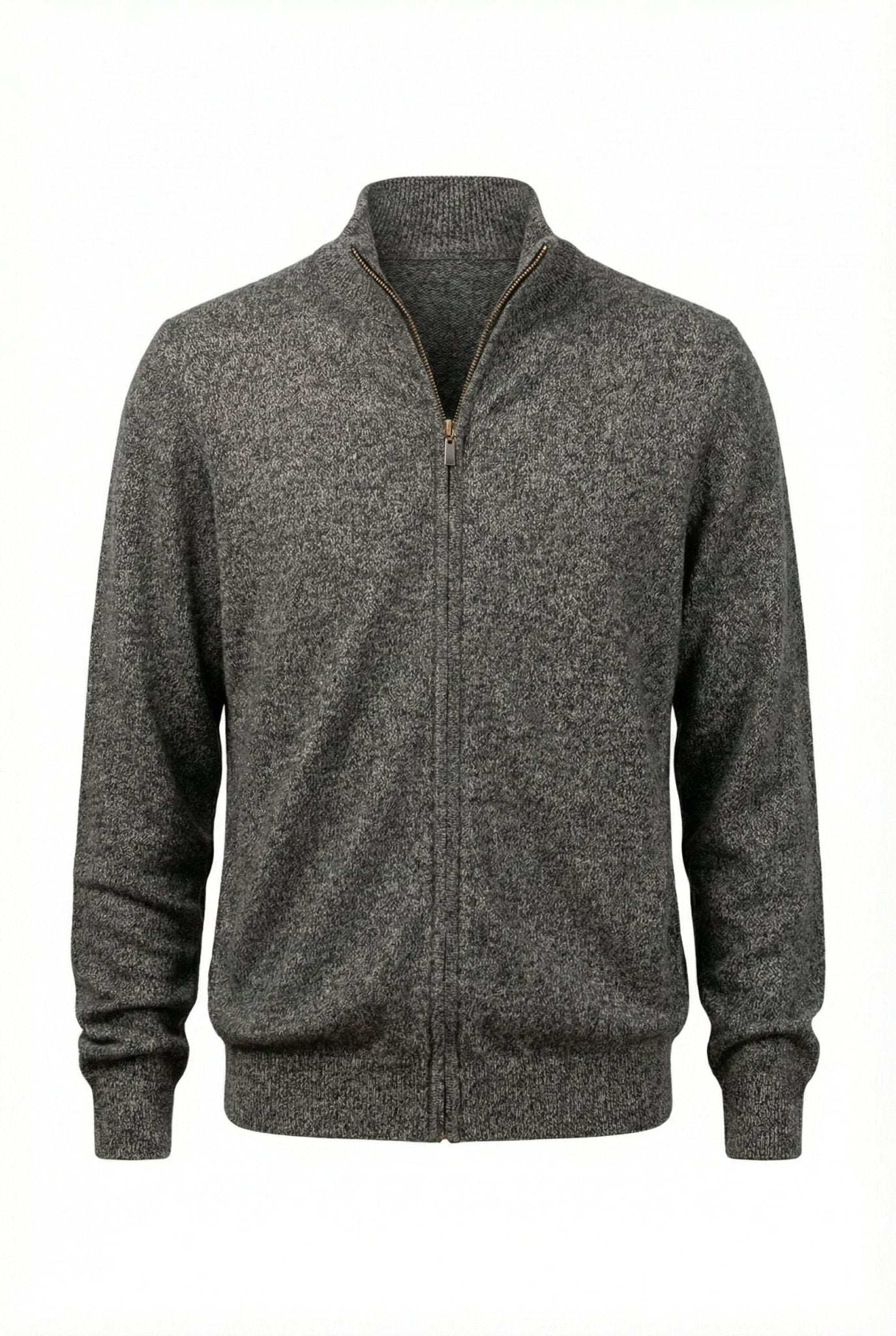 Alexander Zipper Cashmere Sweater - Blue Sky Cashmere