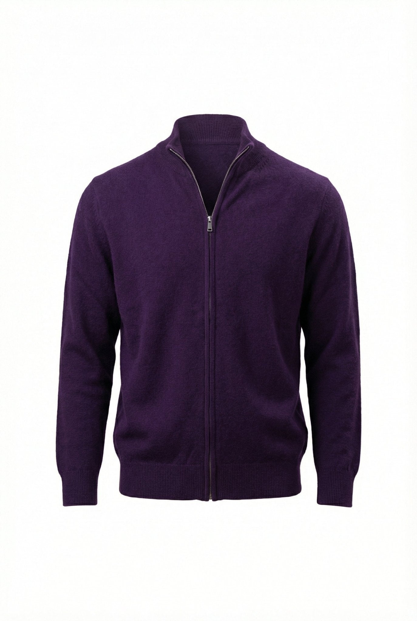 Alexander Zipper Cashmere Sweater - Blue Sky Cashmere