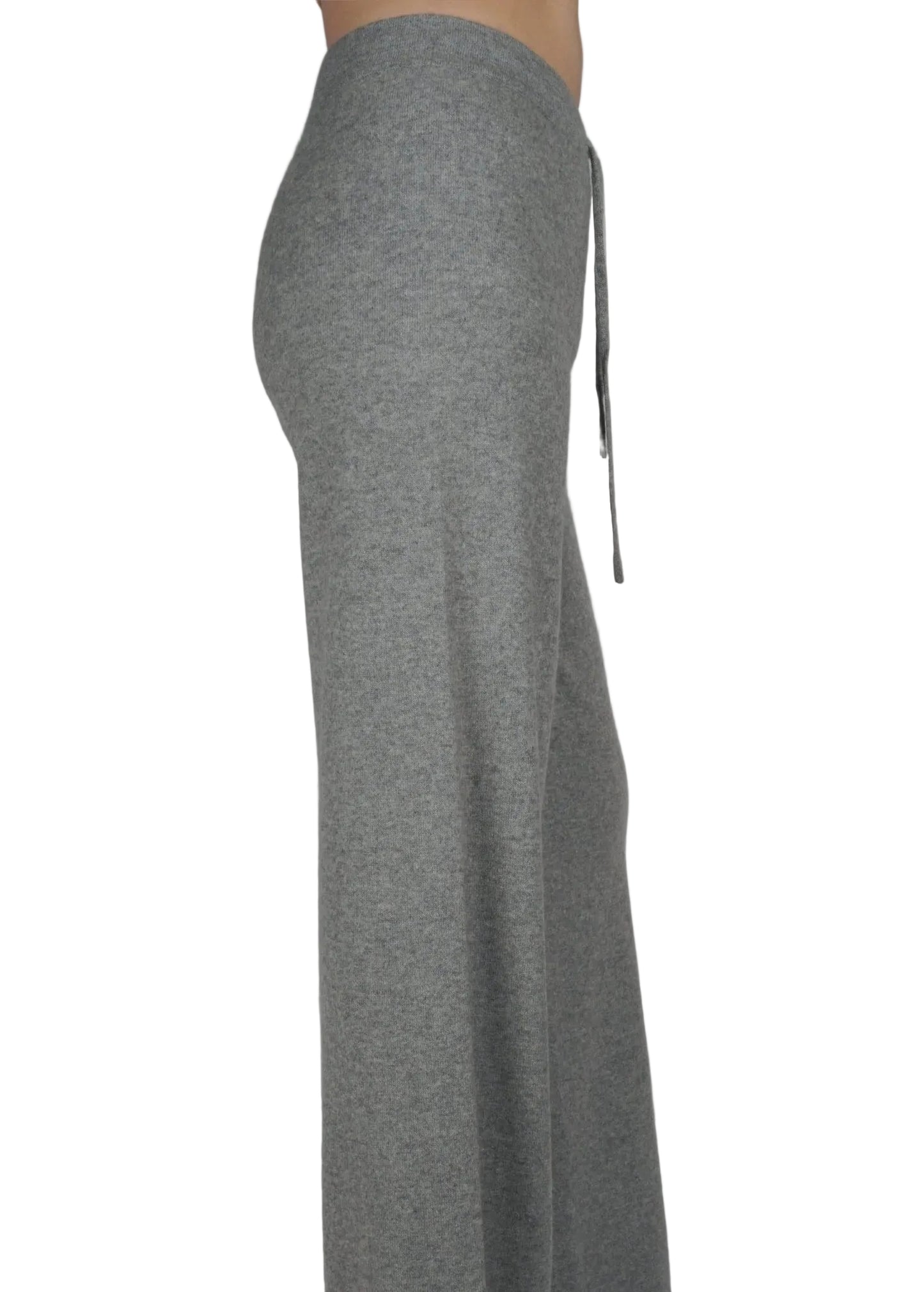 Aurea Cashmere Straight Pants - Blue Sky Cashmere