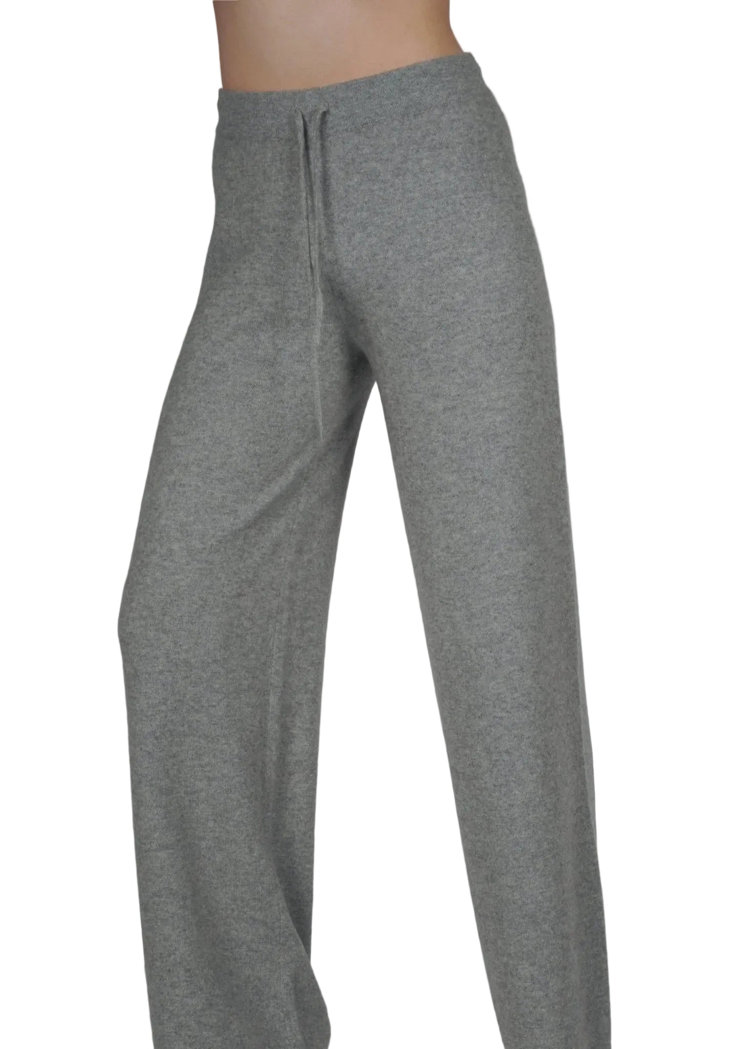 Aurea Cashmere Straight Pants - Blue Sky Cashmere