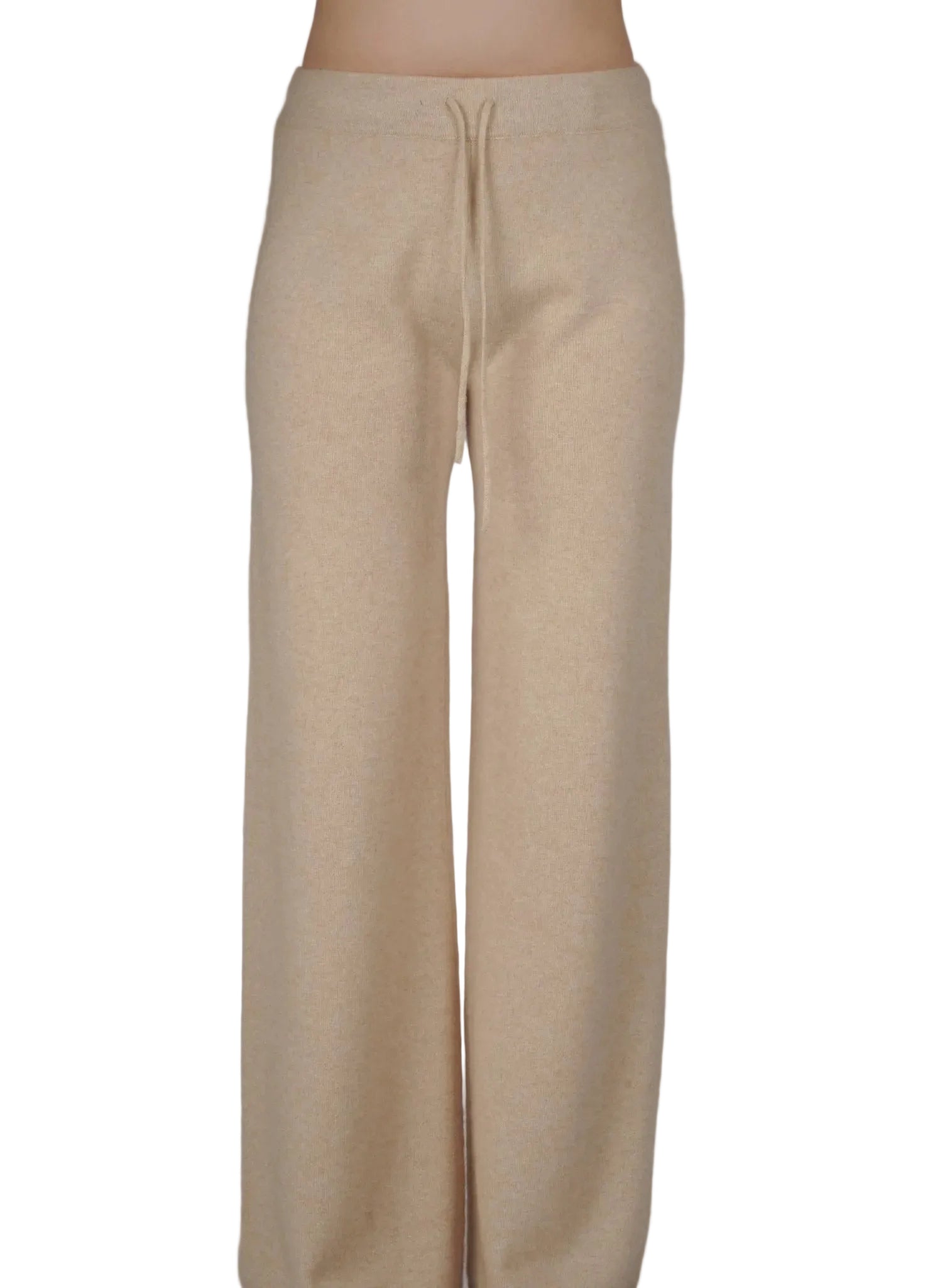 Aurea Cashmere Straight Pants - Blue Sky Cashmere