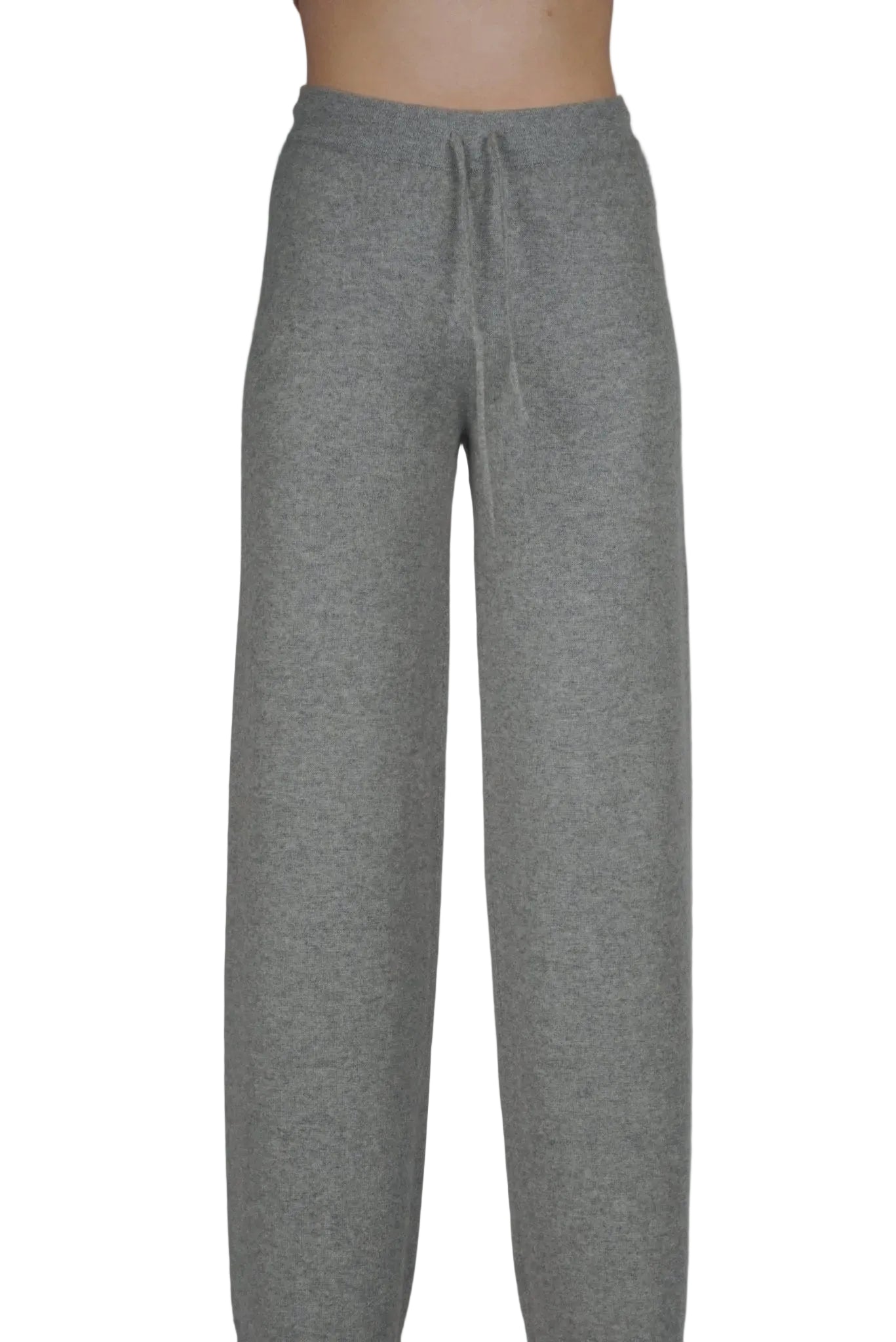 Aurea Cashmere Straight Pants - Blue Sky Cashmere