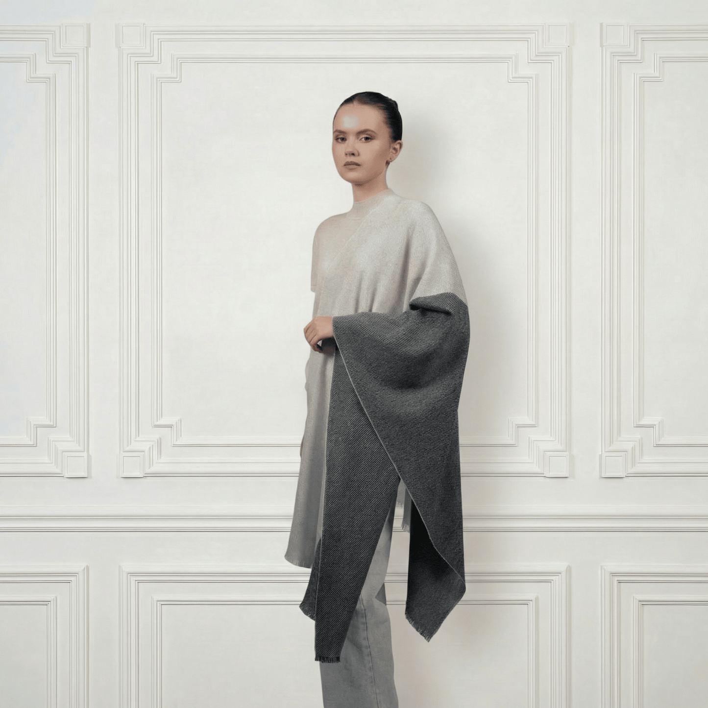 Cashmere Shawl - Blue Sky Cashmere