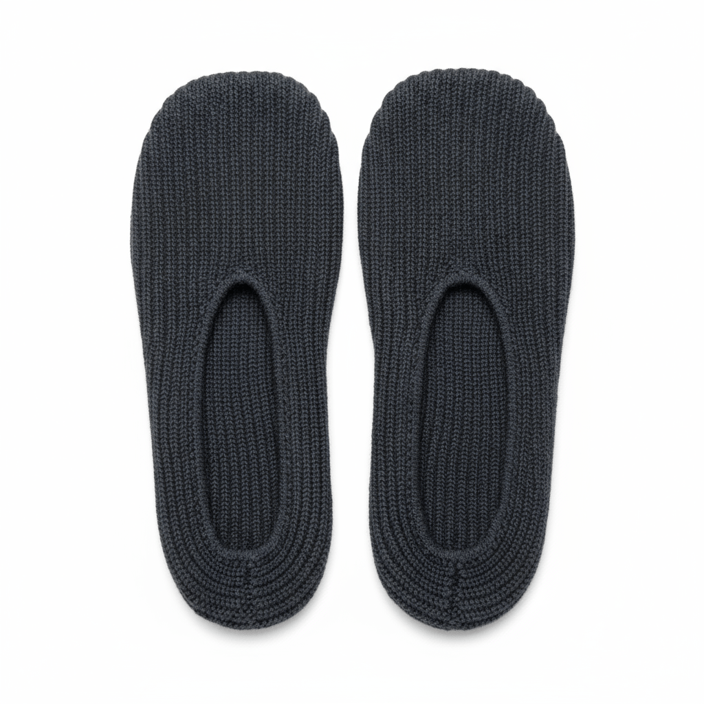 Cashmere Slip On's - Blue Sky Cashmere