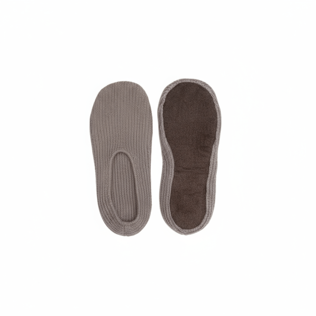 Cashmere Slip On's - Blue Sky Cashmere