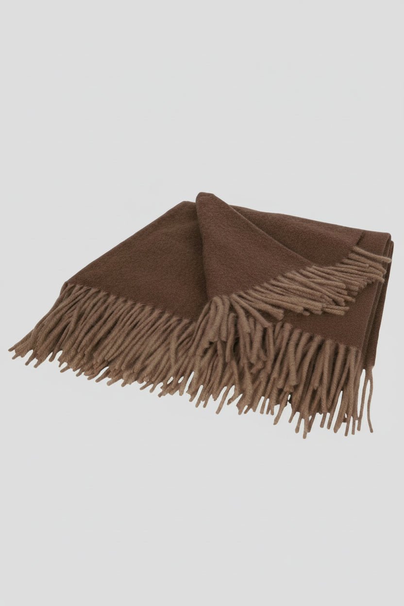 Cashmere Throw Blanket - Blue Sky Cashmere