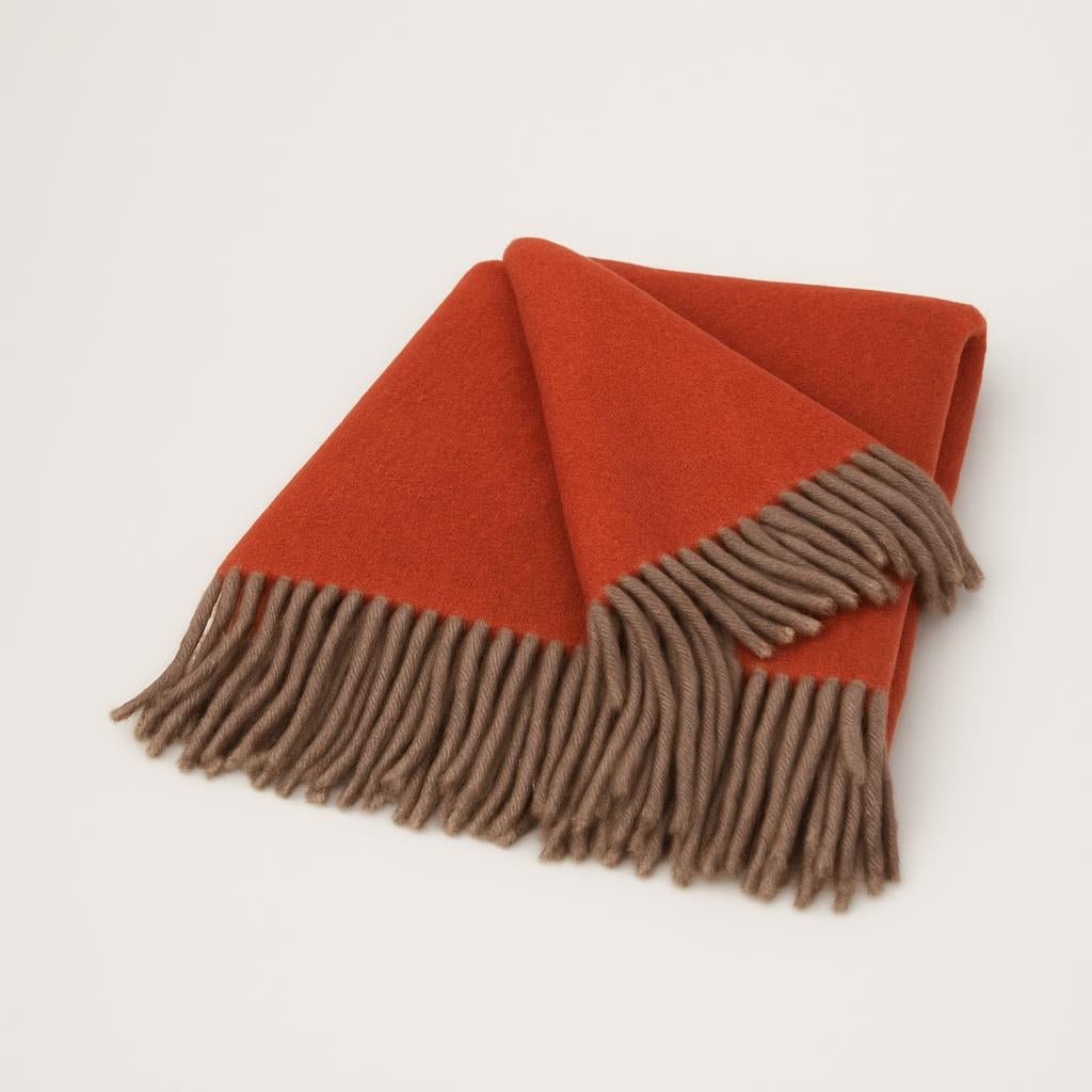 Cashmere Throw Blanket - Blue Sky Cashmere