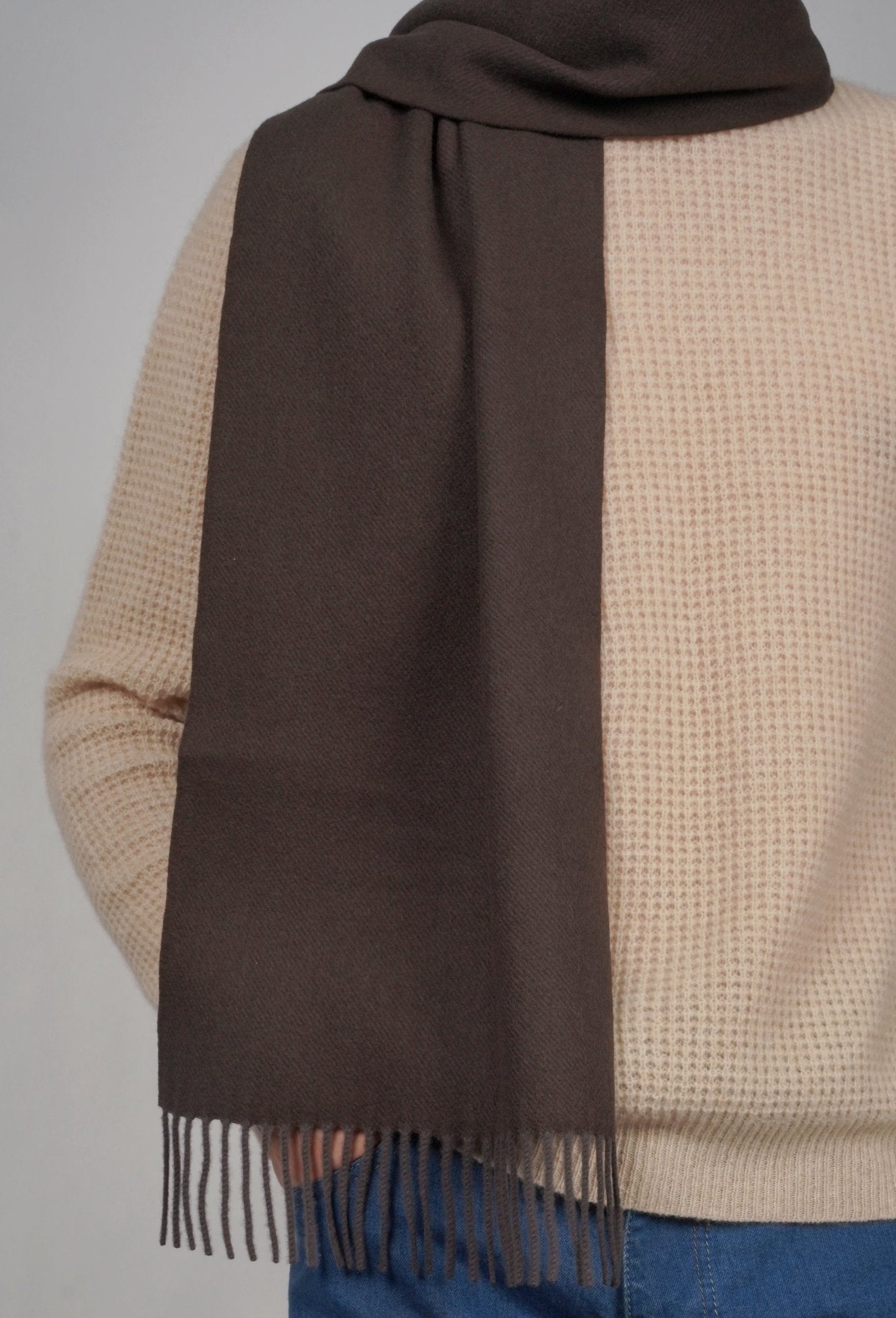 Classic Cashmere Scarf - Blue Sky Cashmere