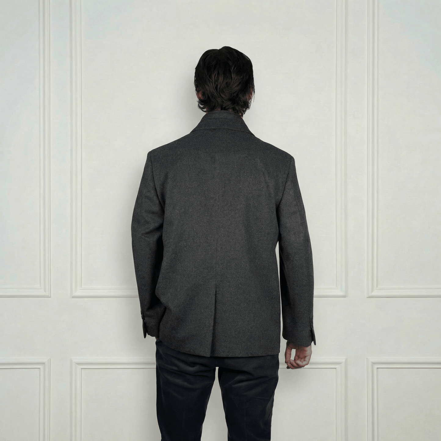 Classic Sheep Wool Blazer - Blue Sky Cashmere