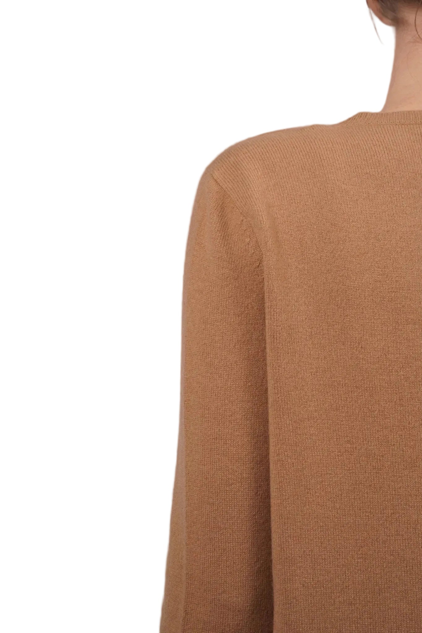 Classic V - Neck Cashmere Sweater - Blue Sky Cashmere