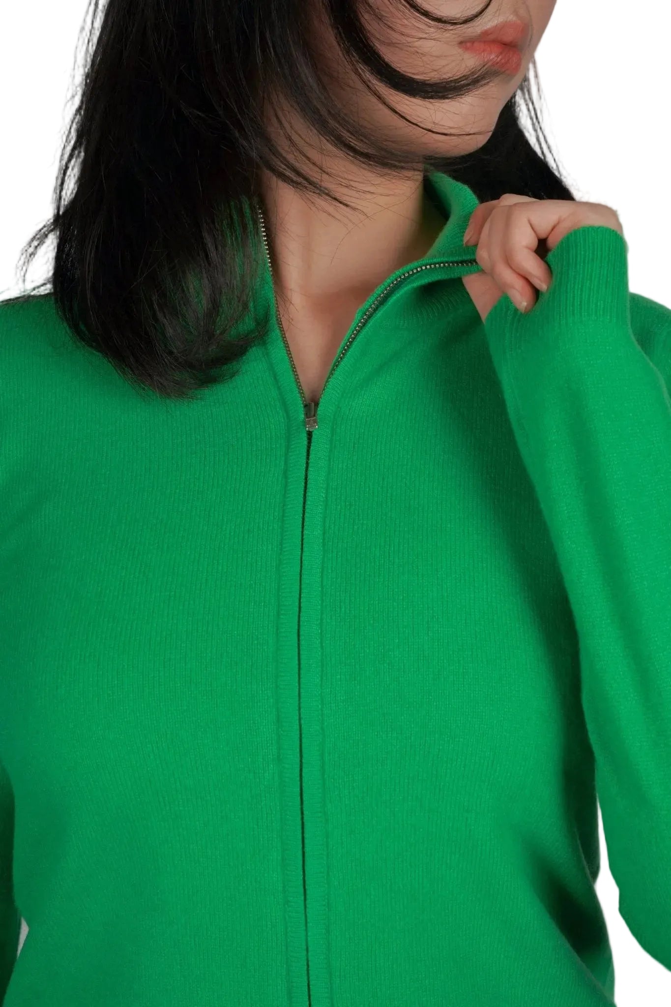 Daniella Cashmere Cardigan - Blue Sky Cashmere
