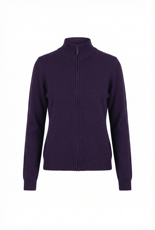 Daniella Cashmere Cardigan - Blue Sky Cashmere