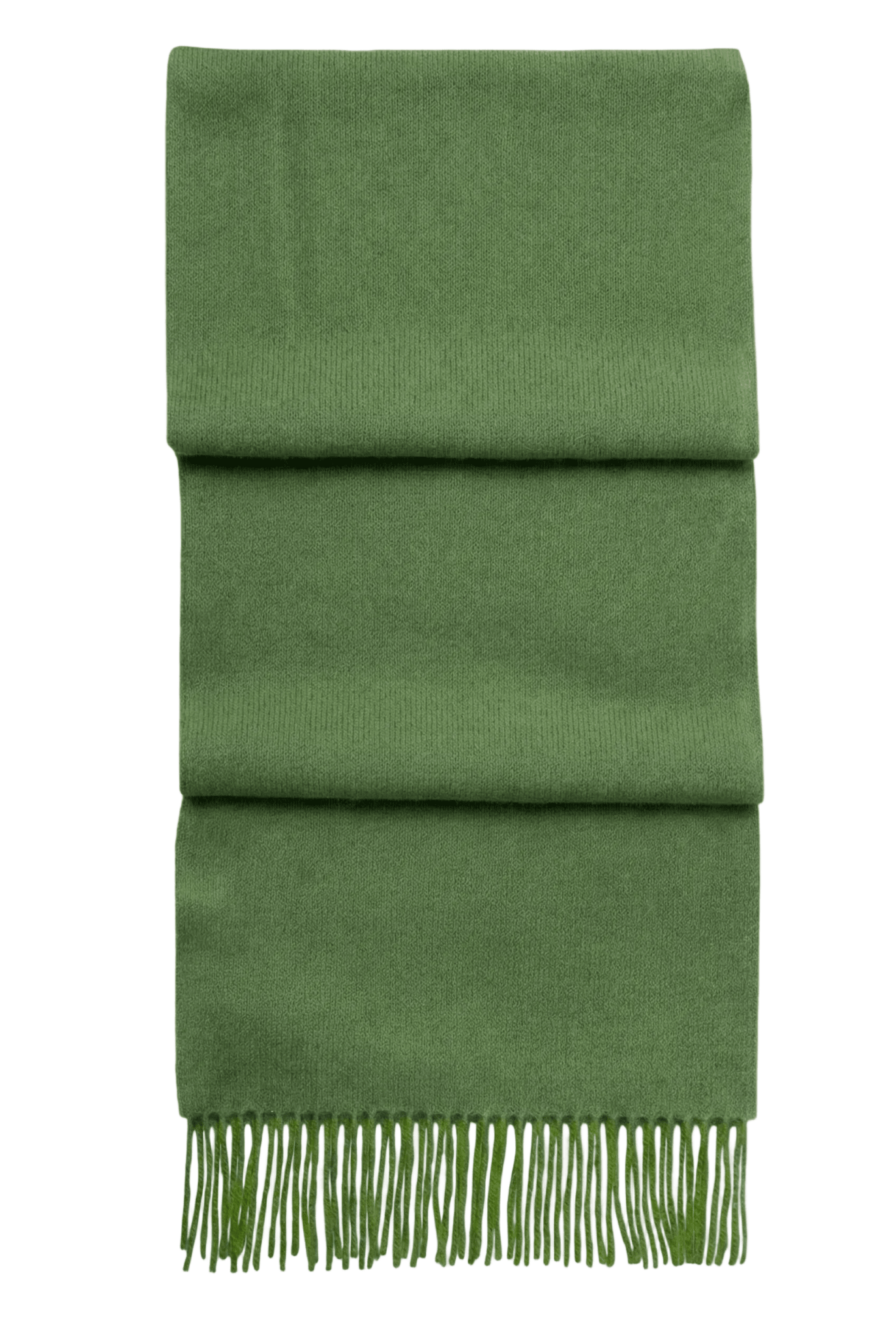 Fringed Cashmere Scarf - Blue Sky Cashmere