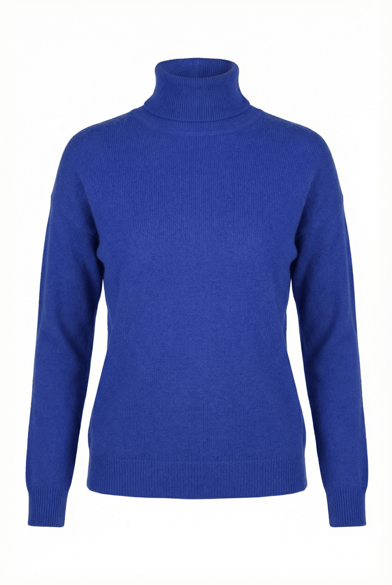 Light Cashmere Turtleneck - Blue Sky Cashmere