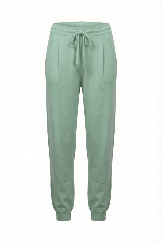 Sofia Cashmere Lounge Pants - Blue Sky Cashmere