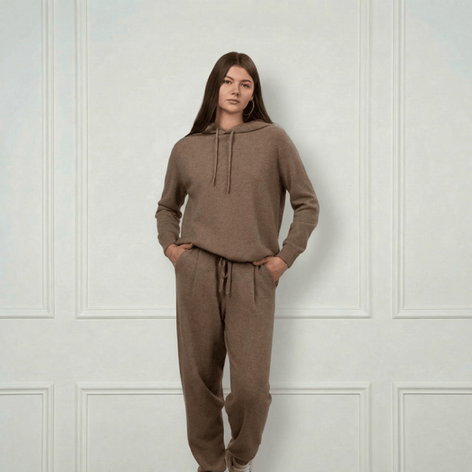 Sofia Cashmere Lounge Pants - Blue Sky Cashmere
