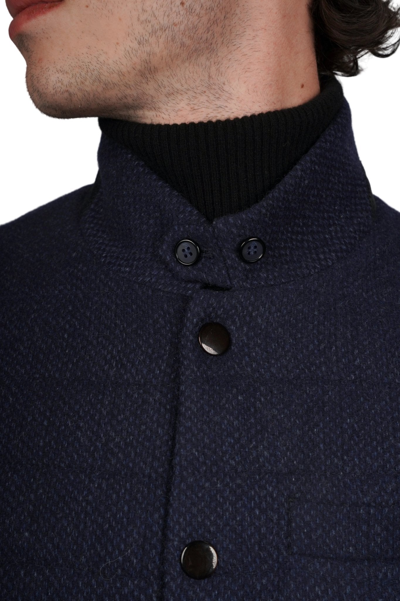 Wolfe Cashmere Vest - Blue Sky Cashmere