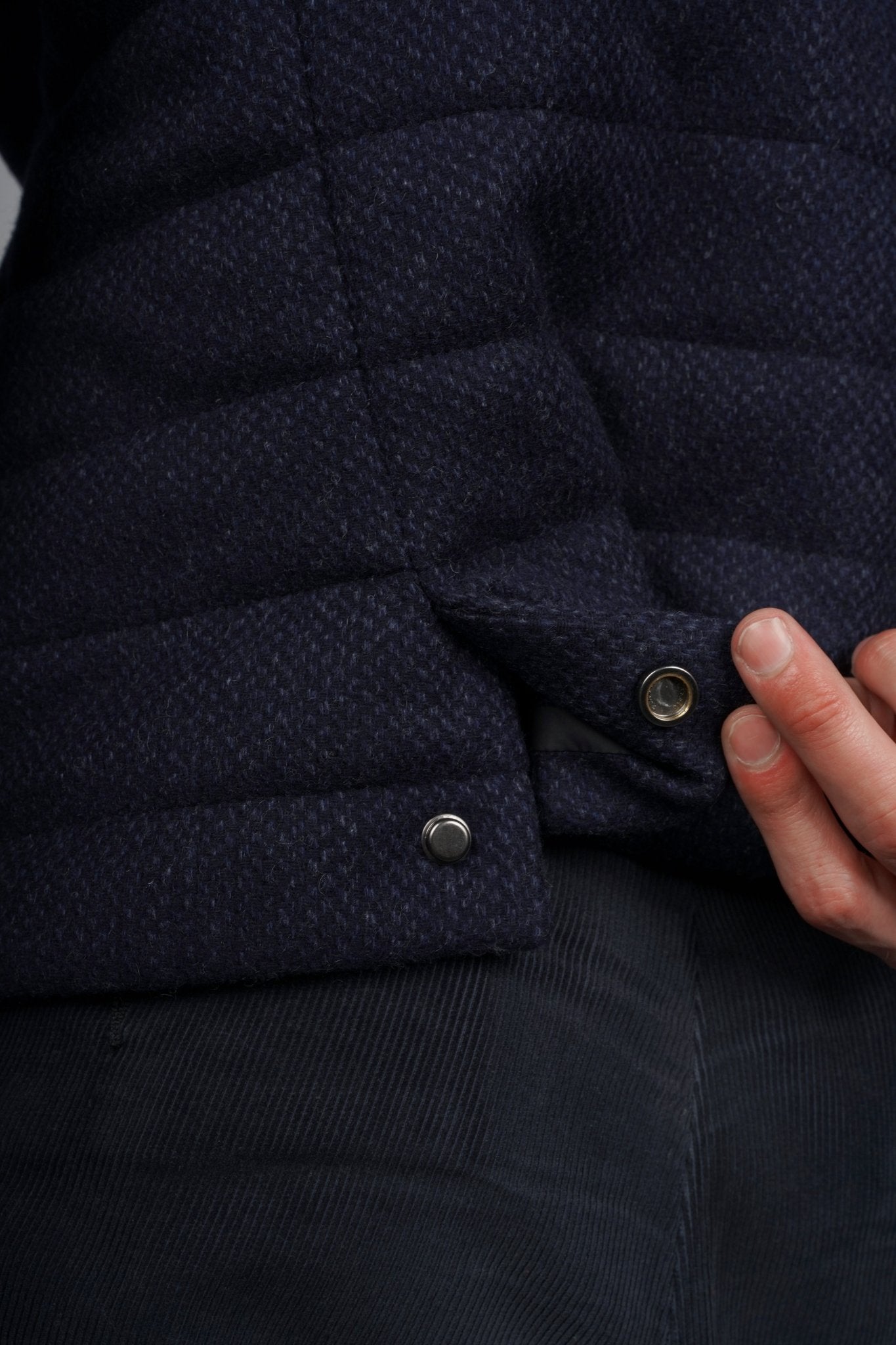 Wolfe Cashmere Vest - Blue Sky Cashmere